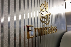 Im A380 von Emirates
